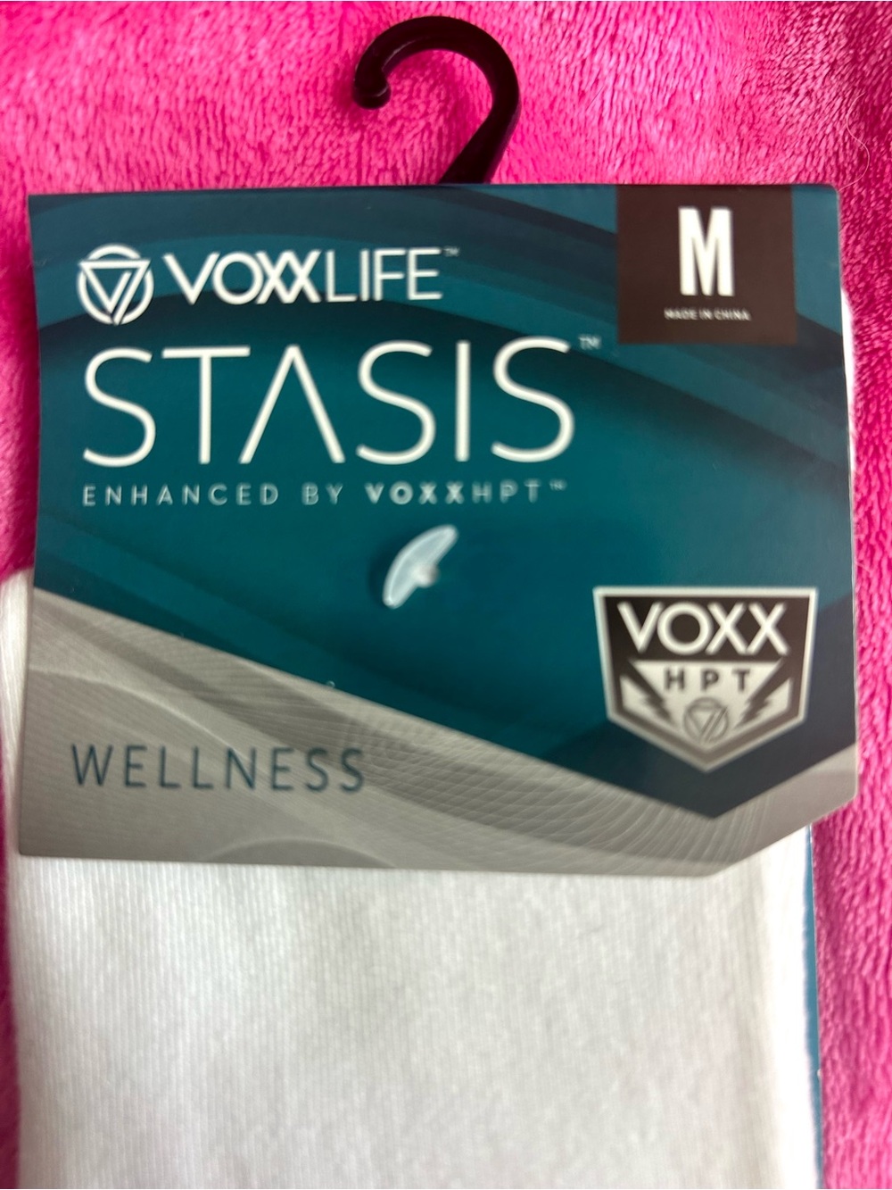 STASIS White Men's Socks - M